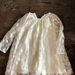 Ivory lace dress